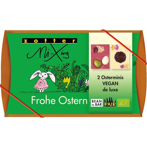 Zotter Schokoladen Bio MiXing - Velikonočni Minis de Luxe, VEGAN - 50 g Cene