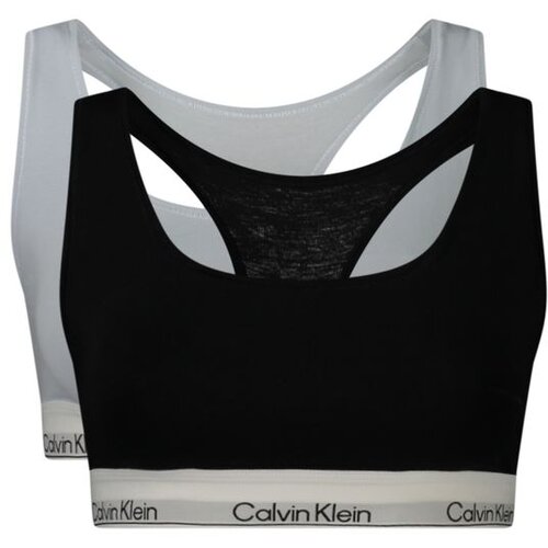 Calvin Klein ženski bralette dvopak crni i svijetloplavi Cene