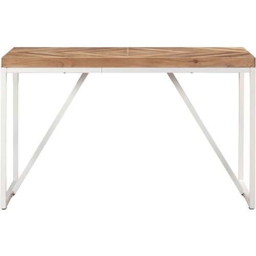 Maison Chic Jedilna miza - Kuhinjska miza - Jedilni stol 120x60x76 cm trden akacijev in mangov les, (21715319) Cene
