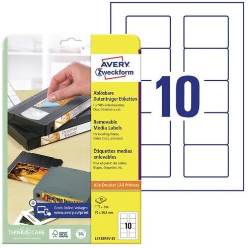 Zweckform Etikete l4738 1/25 etikete za medije Cene