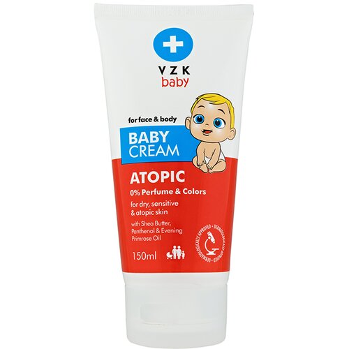 VZK baby atopik krema za lice i telo 150 ml Slike