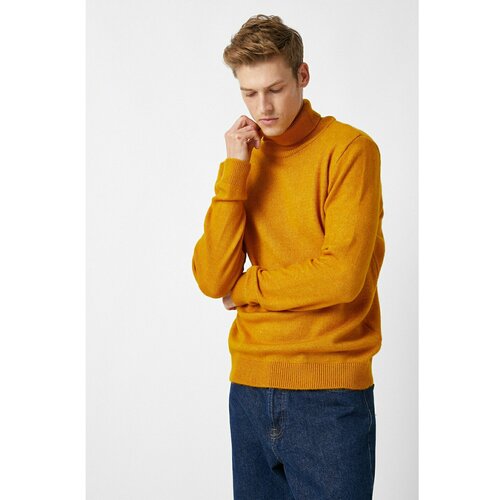 Koton Mustard Sweater for Men plava | narandžasta Slike
