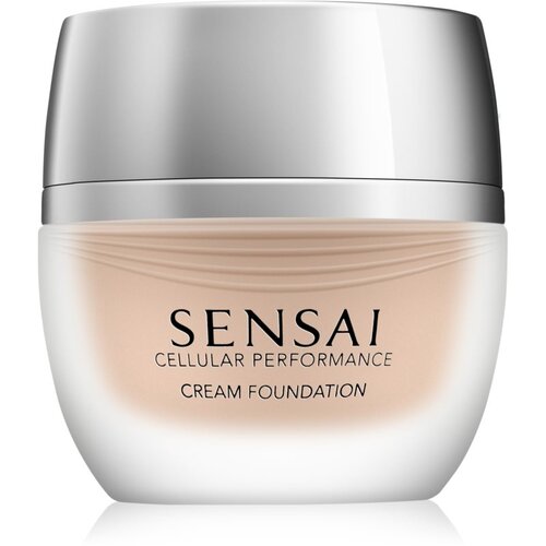 Sensai Cellular Performance Cream Foundation kremasti tekoči puder SPF 15 odtenek CF 23 Almond Beige 30 ml Slike