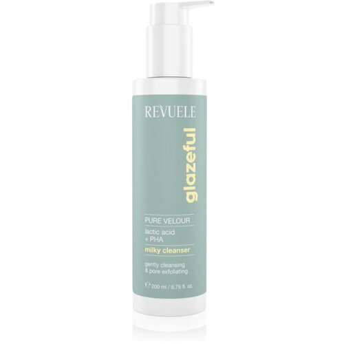Revuele Glazeful Milky Cleanser Pure Velour nežno čistilno mleko z učinkom eksfoliacije 200 ml Cene