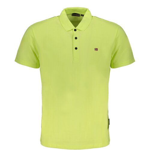 Napapijri YELLOW MEN&amp;amp;#39;S SHORT SLEEVED T-SHIRT Slike