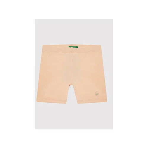 United Colors Of Benetton Športne kratke hlače 3MT1I0576 Oranžna Slim Fit