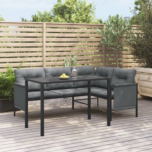 Vrtni blagovaonski stol antracit 110 x 54 x 70 cm čelični Cijene