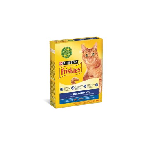 Friskies cat adult losos & povrće 0.3 kg hrana za mačke Cene
