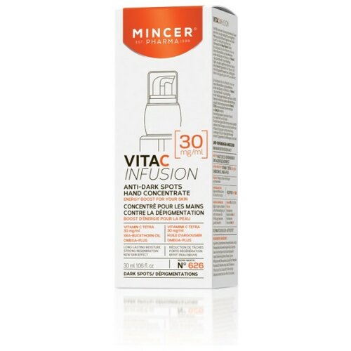 Mincer Pharma vita c infusion N° 626 - koncetrovana krema protiv fleka na rukama 30ml Slike