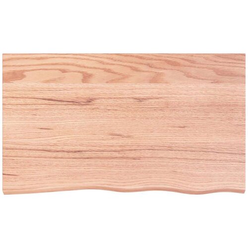  Kopalniški pult svetlo rjav 100x60x2 cm obdelan trden les Cene