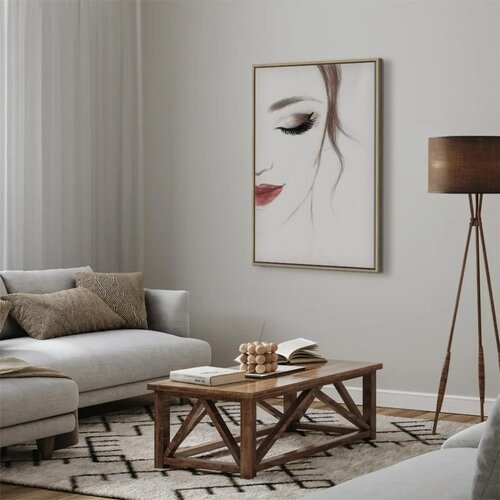  Slika - Delicate Beauty (1 Part) Vertical 40x60 U prirodnom drvenom okviru Slike
