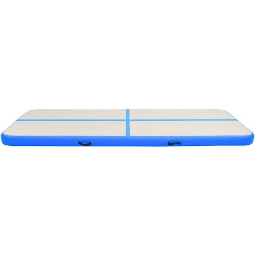  Strunjača na napuhavanje s crpkom 500 x 100 x 15 cm PVC plava Slike