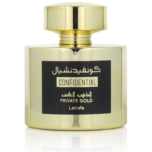 Parfem za oba spola Lattafa EDP Confidential Private Gold 100 ml Slike