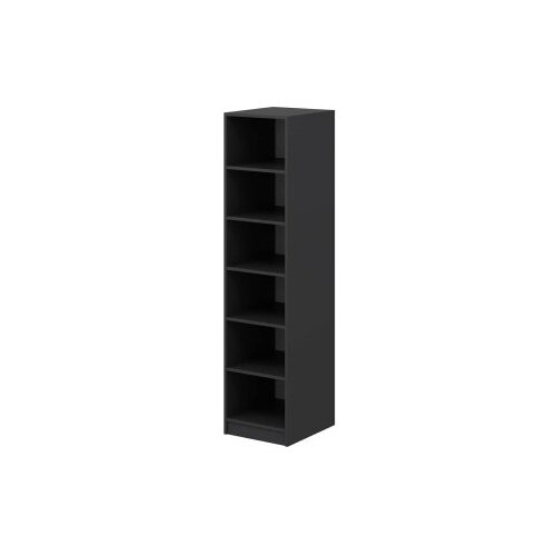 Hanah home Ormar Minar Kale-8769, 45x210x52 cm, Bijelo-antracit Slike
