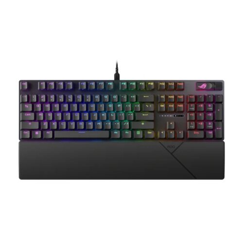 Asus Rog Strix Scope II NX Snow, PBT/RGB/USB/US gaming tipkovnica, (20851127) Cene
