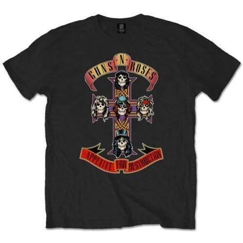 Guns N' Roses Majica Appetite for Destruction Black M