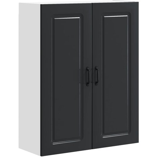 VidaXL Kuhinjski element Kalmar Črna 80 x 31 x 100 cm Konstruiran les, (5000131471) Slike
