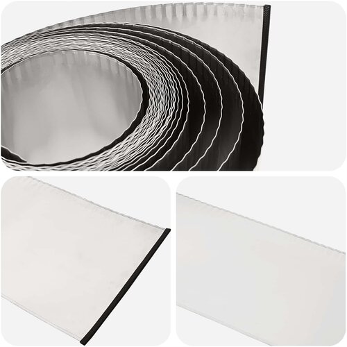 Ograda oko Travnjaka 10 m x 30 cm Pocinčani čelik Srebrna Slike