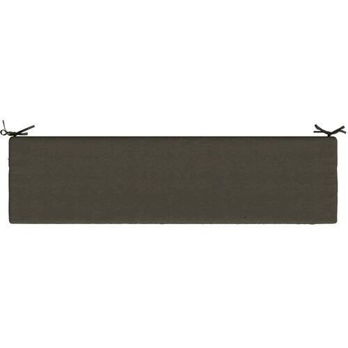  Jastučić za klupu SOEST 100% poliester Antracit 160 x 40 x 5 cm - Antracit 160 x 40 x 5 cm Melange Slike