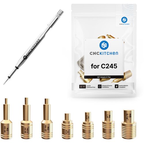 CNC Kitchen Pripomočki za taljenje + adapter C245 - 1 set. Cene