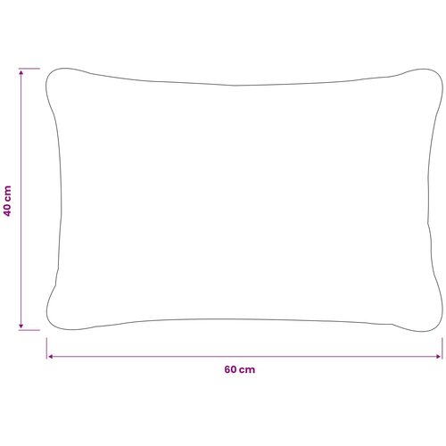  Presvlaka za jastuk 2 pcs HEERLEN Tamnozelena 40 x 60 cm Boucl&amp;eacute; Slike