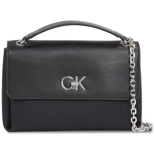 Calvin Klein Ročna torba Re-Lock Conv Shoulder Bag_Jcq K60K611755 Črna