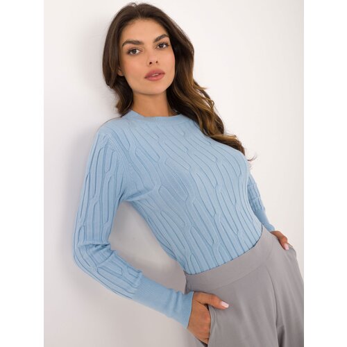 Wool Fashion Italia Sweater-AT-SW-2338-2.00-Light Blue Slike