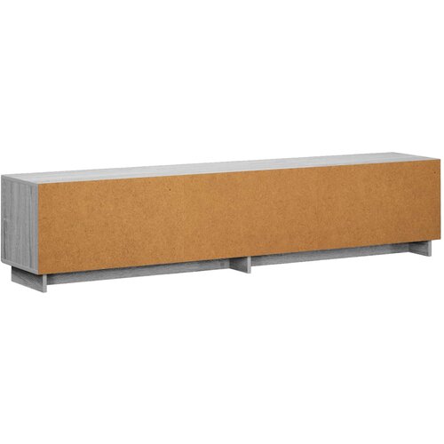  TV stalak 180 x 34,5 x 40 cm Siva Sonoma Konstruirano drvo Slike