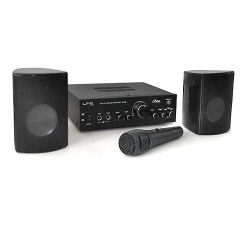 Ltc Karaoke-Star1 Kompaktni Ojačevalec, PA Zvočnik in Mikrofonski Sistem 40 W