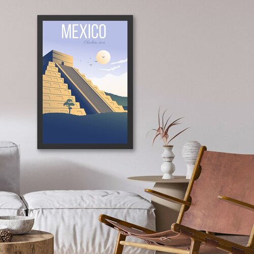 Wallity Uramljena slika Mexico, 40x55 cm Cijene