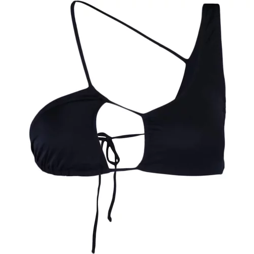 Trendyol black piping detailed bikini top