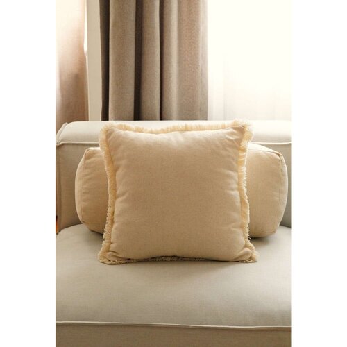 Mioli Decor Dekorativna jastučnica KET005, 43x43 cm, Bež Cijene
