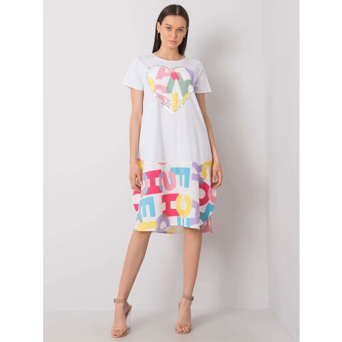 Italy Moda Dress-DHJ-SK-13119.26P-white Cene
