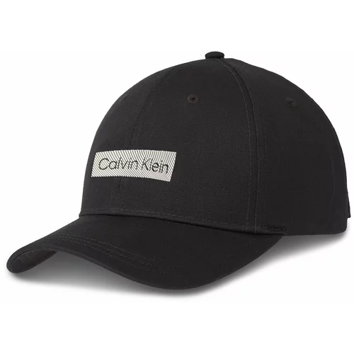 Calvin Klein Kapa s šiltom Rtw Embroidered Logo K50K511550 Ck Black BEH