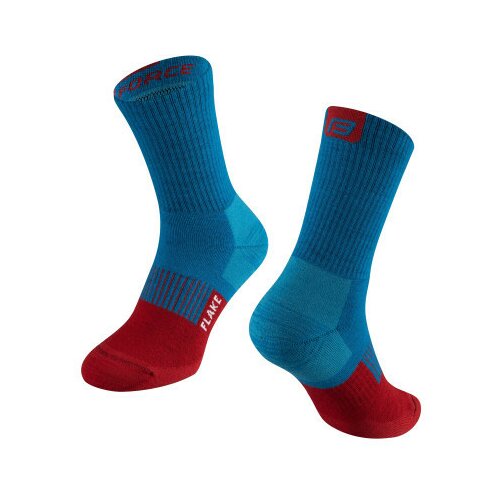 Force čarape flake, plavo-crvena l-xl / 42-47 ( 9011947/S61 ) Slike