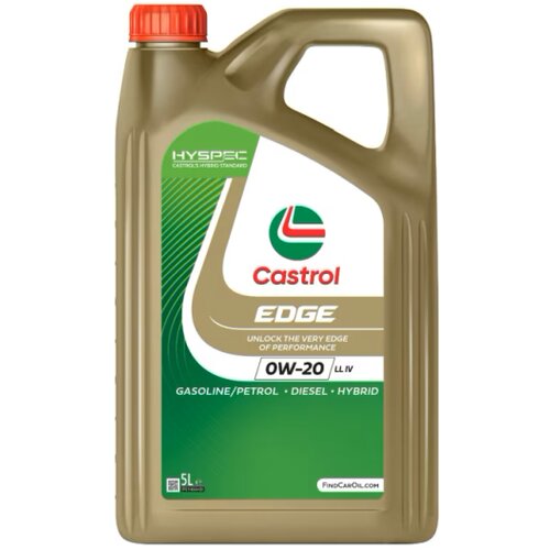Castrol motorno olje edge-ll-iv 0W-20 5L Cene