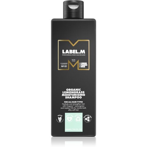 Label.m Organic Lemongrass vlažilni šampon za vse tipe las 300 ml Cene