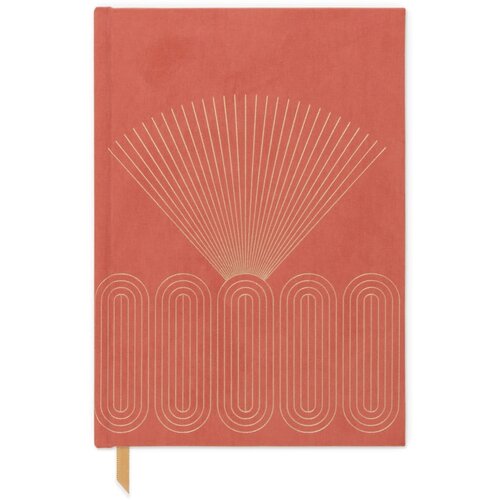 Designworks Ink Zvezek 192 strani formata A5 Bright Terra Cotta - DesignWorks Ink Slike