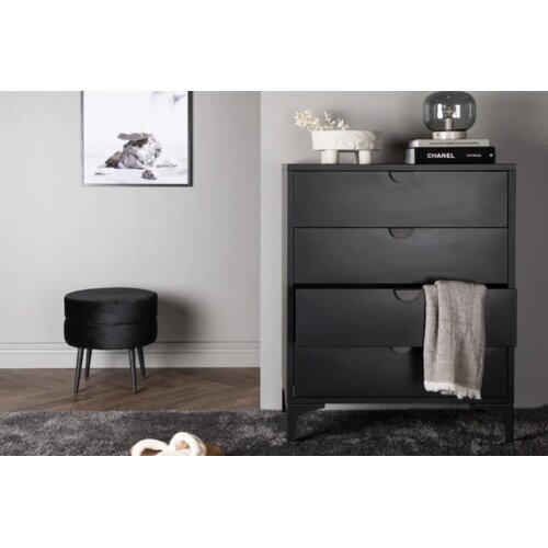 Venture Home komoda s ladicama Piring 40 &amp;times; 98 &amp;times; 78 cm, crna Slike