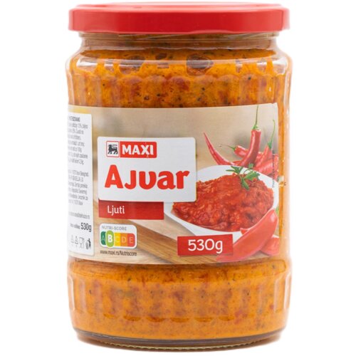 Maxi Ajvar ljuti 530g Cene