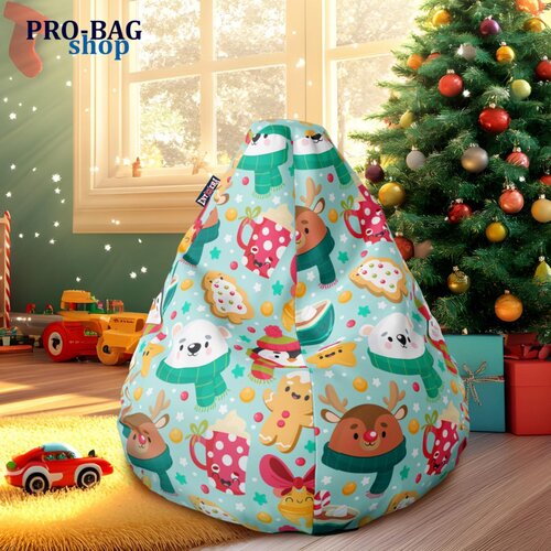 ENTERA Dečji Lazy Bag - Novogodi&scaron;nji stikeri - 206 Cene