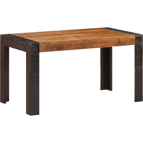  Blagovaonski stol 140x70x76 cm od masivnog grubog drva manga Slike