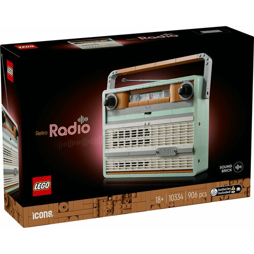 Lego Icons 10334 Retro radio Cene