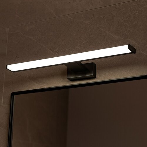  LED osvetljenje za kupatilsko ogledalo MIRORE LED/10W/230V 60 cm IP44 crno Slike
