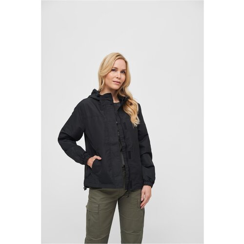 Brandit Women&amp;#039;s summer windbreaker with front zipper black Slike