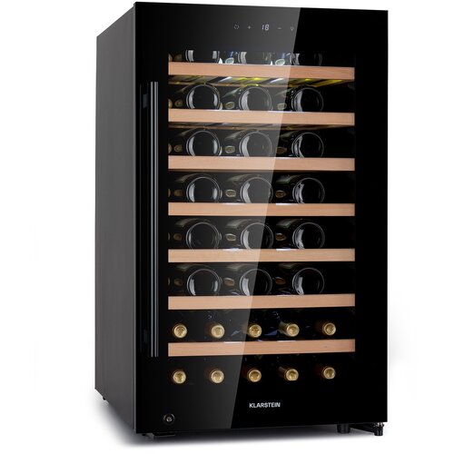 Klarstein Barossa 50 Uno, hladnjak za vino, 1 zona, 120 litara/50 boca, ekran osjetljiv na dodir Cijene