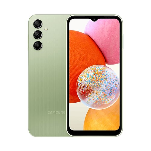 Samsung Smartphone 6.6&amp;Prime;, Octa Core 2.0GHz, RAM 4GB, 50 Mpixel &amp;ndash; Galaxy A14 4GB/128GB Green Slike