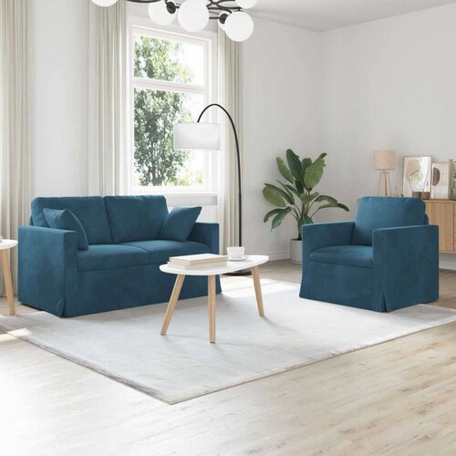 SOFA 2 pcs Plava Cene