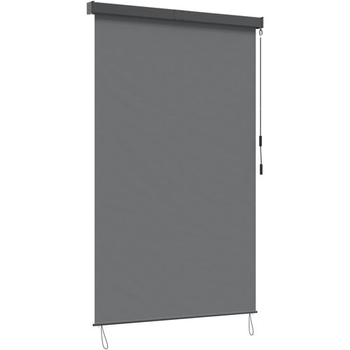 Rolo zavjesa Svjetlosiva 180 x 250 cm Tkanina i aluminij Cene