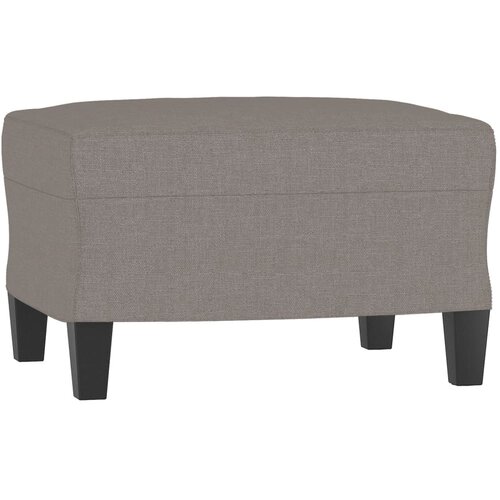  3-dijelni set sofa s jastucima smeđesivi od tkanine Slike